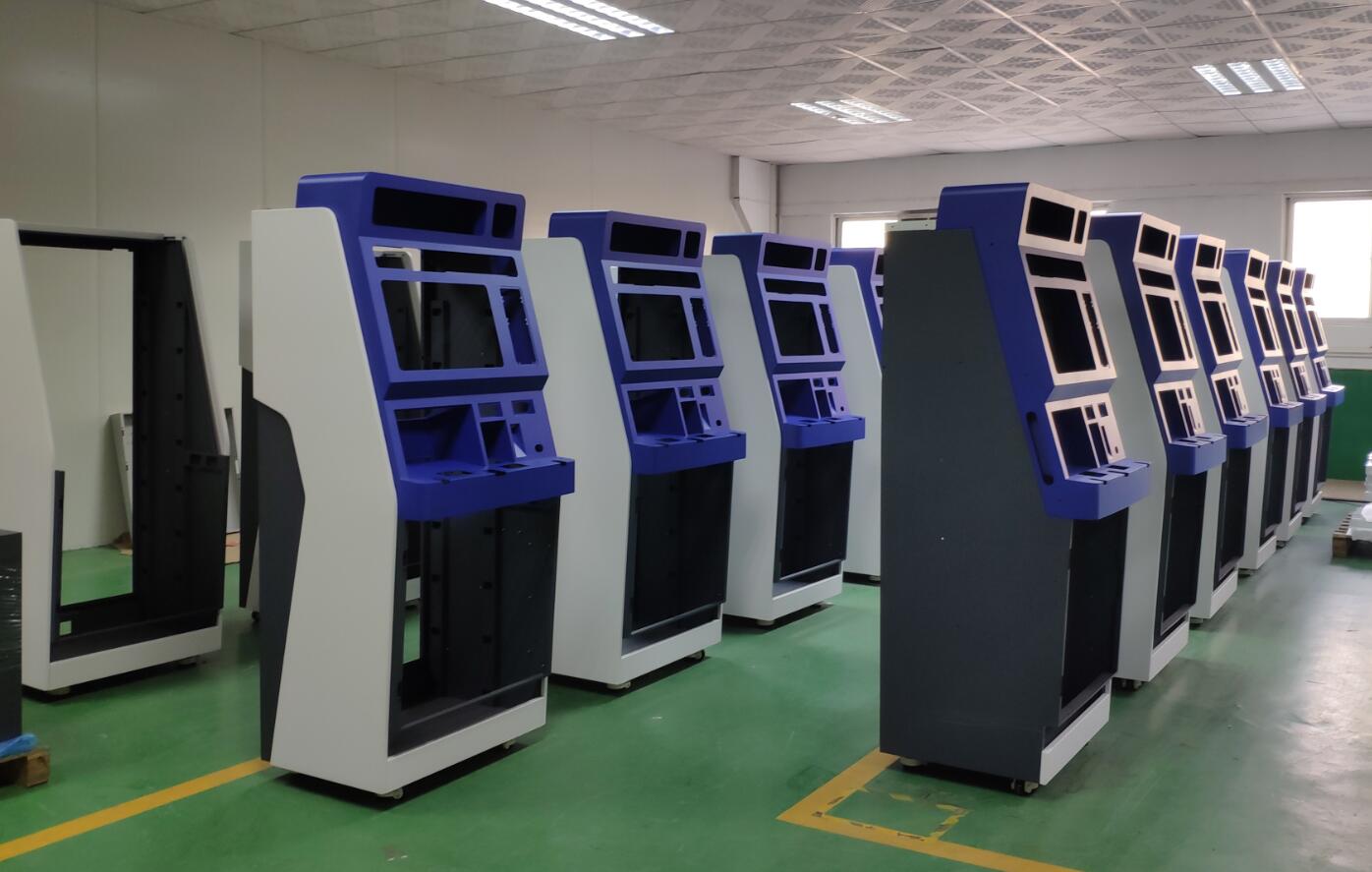 復雜外形全金屬自助終端機